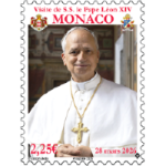 Timbre: VOYAGE APOSTOLIQUE DE SA SAINTET&Eacute; LE PAPE L&Eacute;ON XIV