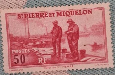 Timbre: Portrait de Saint Pierre