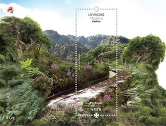 Timbre: "Levadas" de l'&icirc;le de Mad&egrave;re