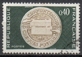 Timbre: Ch&egrave;ques postaux