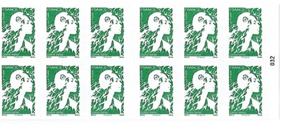 Timbre: Marianne de l'Avenir