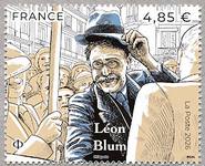 Timbre: Accods de Matignon - L&eacute;on Blum