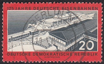 Timbre: Gare du port de Sassnitz