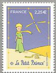 Timbre: le petit prince 80 ans