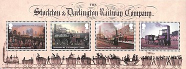 Timbre: Stockton & Darlington Railway, Bicentenary