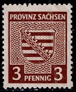 Timbre: Provinz sachsen