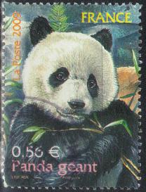 Timbre: Panda g&eacute;ant