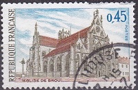 Timbre: Eglise de Brou