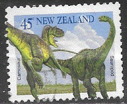 Timbre: Dinosaures