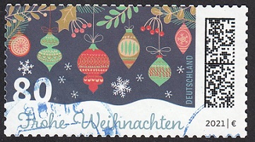 Timbre: Joyeux No&euml;l (adh&eacute;sif)