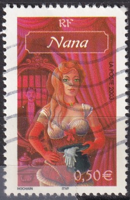 Timbre: Les personnages c&eacute;l&egrave;bres. Nana.