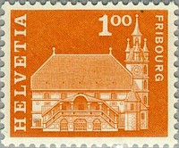 Timbre: Hotel ville de Fribourg