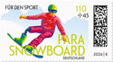 Timbre: JEUX PARALYMPIQUES MILANO CORTINA 2026