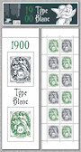 Timbre: Carnet Type Blanc