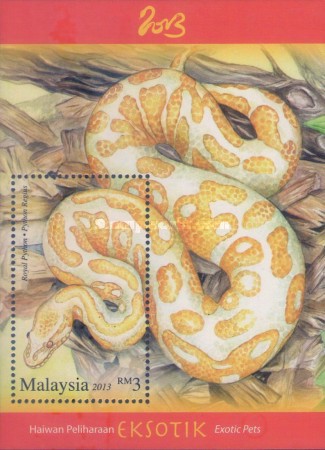 Timbre: Animaux exotiques - Serpents