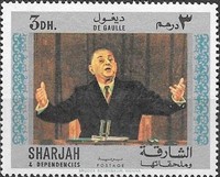 Timbre: G&eacute;n&eacute;ral De Gaulle
