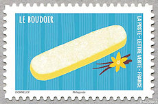 Timbre: Biscuits francais Le boudoir