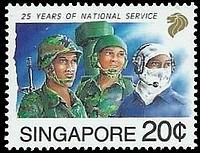 Timbre: Service national