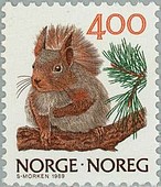 Timbre: Ecureuil