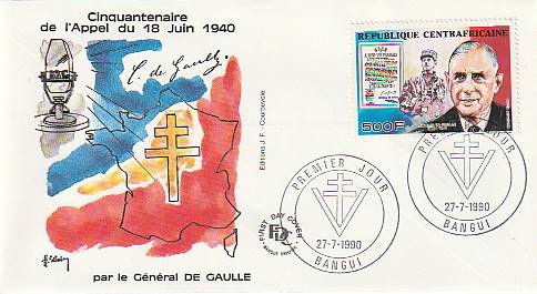 Timbre: General de Gaulle 