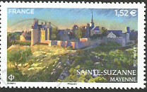 Timbre: Sainte Suzanne ( Mayenne )