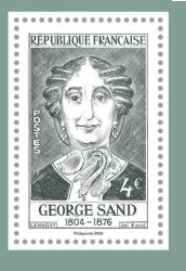 Timbre: George Sand (1804-1876)