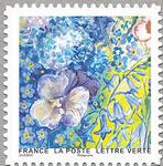 Timbre: violettes, myosotis et niv&eacute;olles