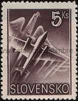 Timbre: Aigle et Avion