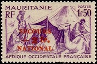Timbre: Secours National