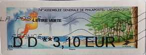 Timbre: 74e Assembl&eacute;e Philapostel Lacanau