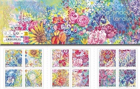 Timbre: Splendeur florale