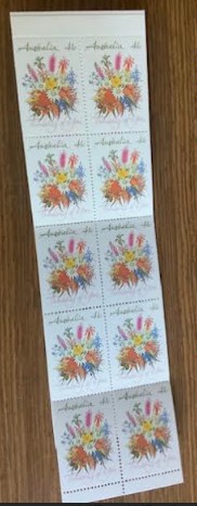 Timbre: Bouquet de fleurs