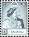 Timbre: Noces d'argent des souverains britanniques