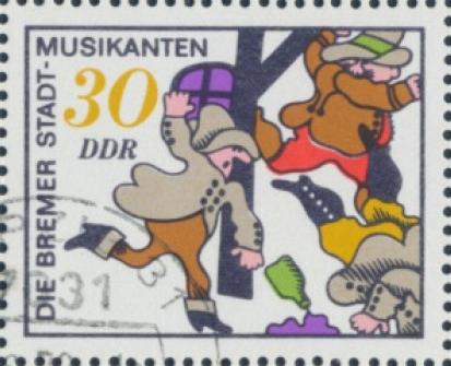 Timbre: conte de Grimm, die Bremen Stadtmusikanten