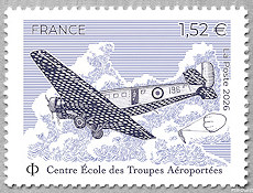 Timbre: Avion de transport de parachutistes