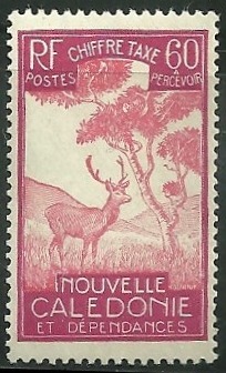 Timbre: Cerf et Niaouli