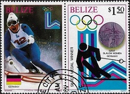 Timbre: Vainqueurs J.O. Lake Placid ski alpin