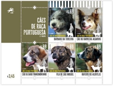 Timbre: Chiens de Race Portugaise