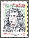 Timbre: cesar-pierre richelet