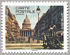 Timbre: Carte postale