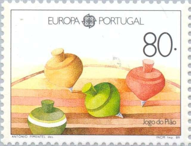 Timbre: Europa, toupies