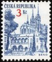 Timbre: Monuments de villes tch&egrave;ques, Brno