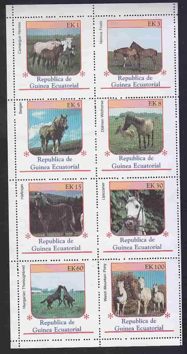 Timbre: Chevaux