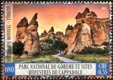 Timbre: Parc national de G&ouml;reme