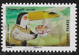 Timbre: Le go&ucirc;t - Suave caf&eacute; cors&eacute;   10