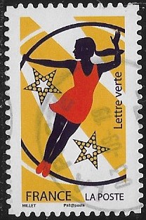 Timbre: Cirque : Cerceau a&eacute;rien