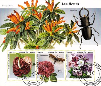 Timbre: LES FLEURS