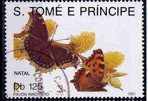 Timbre: Pavon inachis io