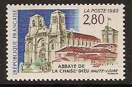 Timbre: Abbaye de la Chaise-Dieu (Haute-Loire)