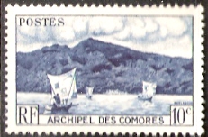 Timbre: Baie d'Anjouan